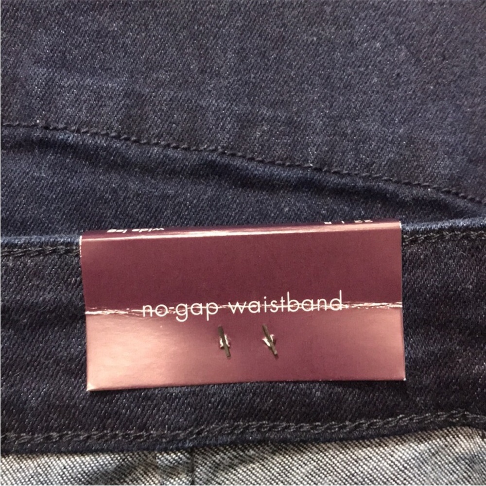 AVA & VIV Wide Leg High Rise Relaxed Dark Blue Denim Trousers Var Sizes | NWT - Picture 5 of 9
